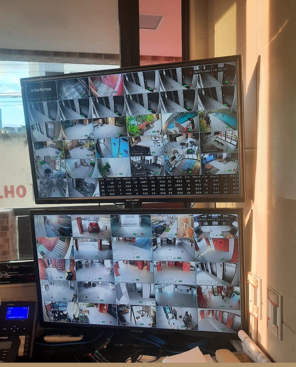 Instalação de câmeras 4K com IA e controle de acesso em condomínio na Vila da Serra, Nova Lima - Projeto Radar Segurança